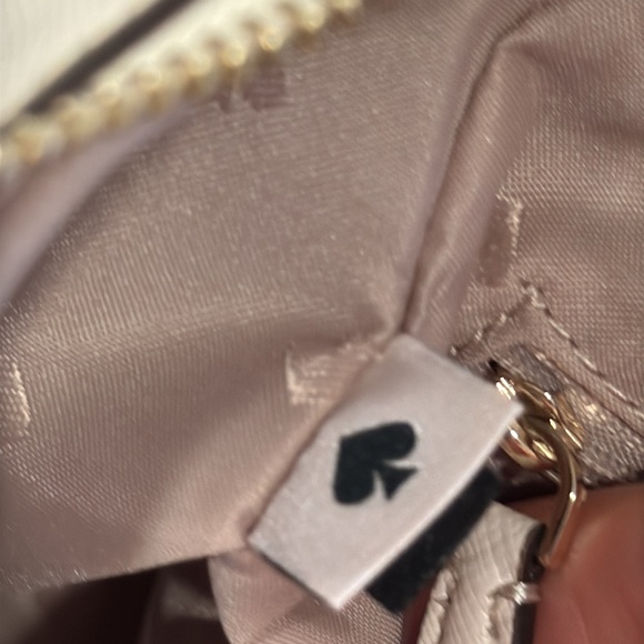 Kate Spade Bag Cream Saffiano Leather Shoulder Bag & Crossbody Strap - Picture 14 of 17